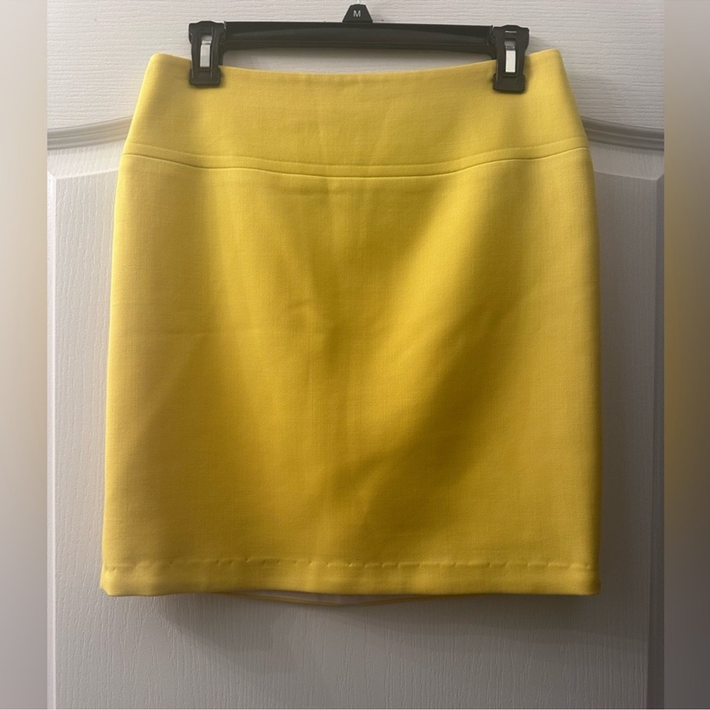 Ralph Lauren Yellow Pencil Skirt 2